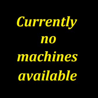 No Machines Available