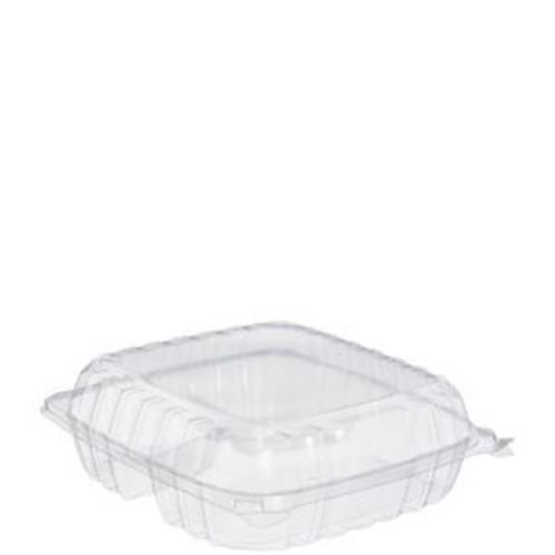 Plastic Hinged 3-Compartment Containers