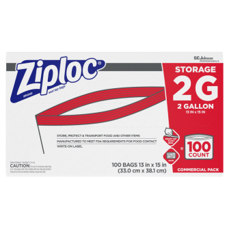 Zip-Top Storage Bags