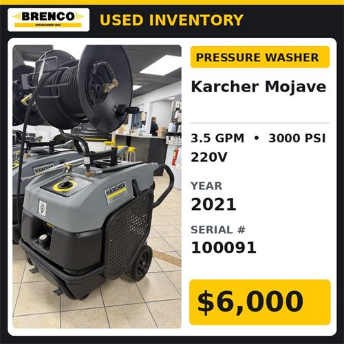 Used Karcher Mojave