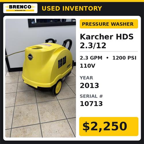 Used Karcher 110v Heated